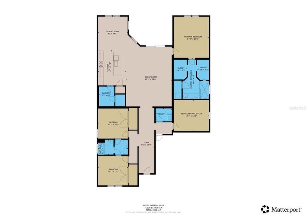 En Venta: $499,000 (4 camas, 2 baños, 2379 Pies cuadrados)