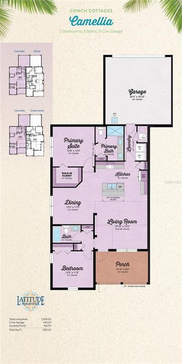 Под контрактом: $359,900 (2 спален, 2 ванн, 1308 Квадратных фут)