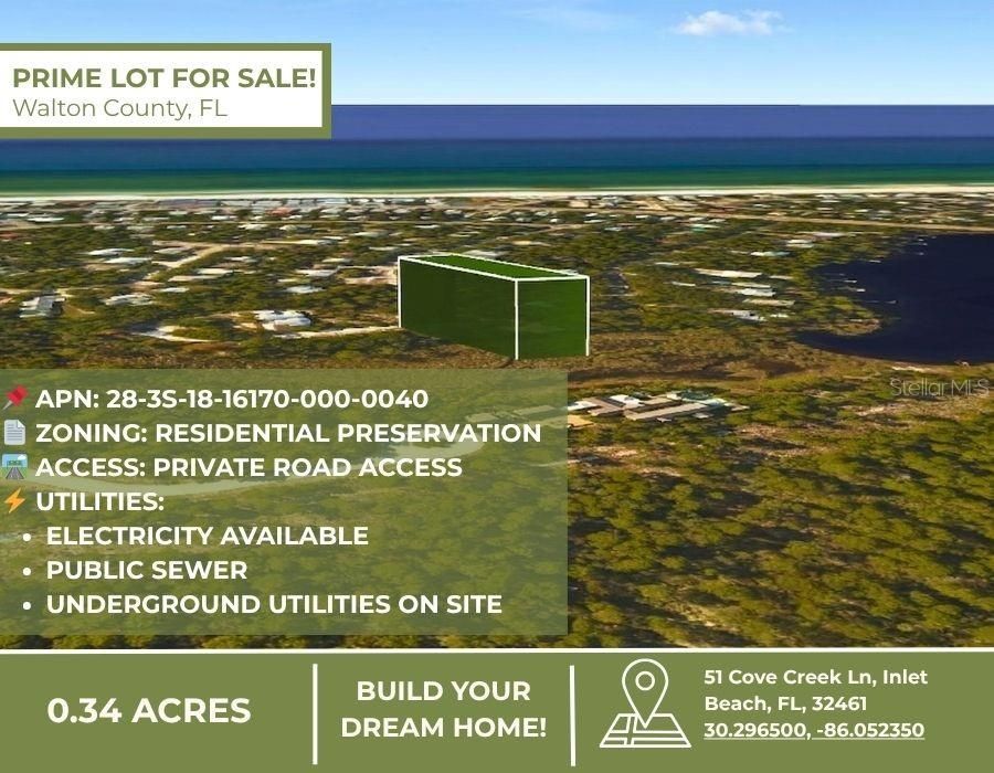 En Venta: $560,000 (0.34 acres)