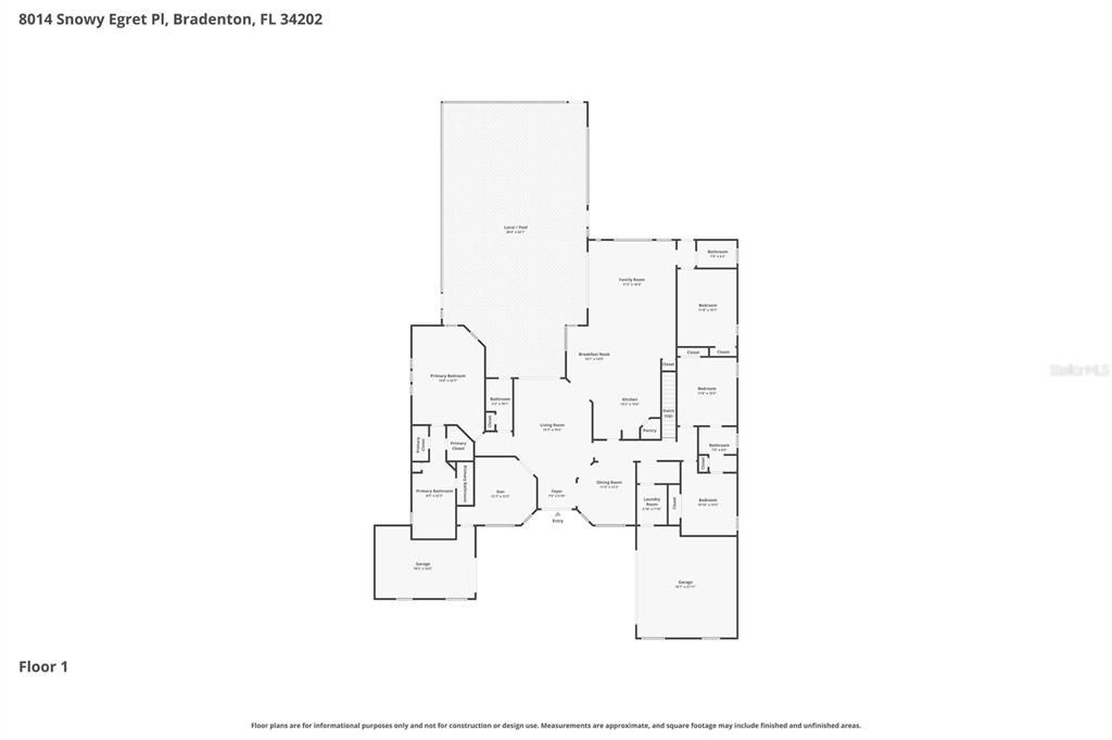 En Venta: $1,015,000 (5 camas, 3 baños, 3556 Pies cuadrados)