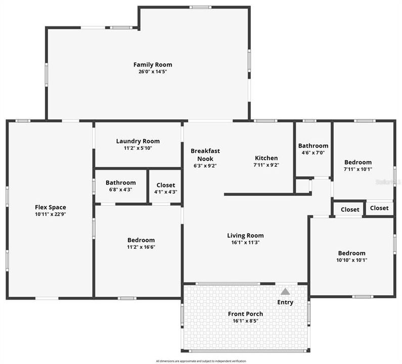 En Venta: $243,000 (3 camas, 2 baños, 1169 Pies cuadrados)