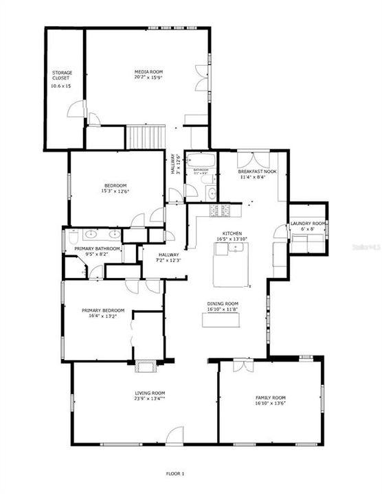 Activo con contrato: $1,950,000 (3 camas, 3 baños, 2819 Pies cuadrados)