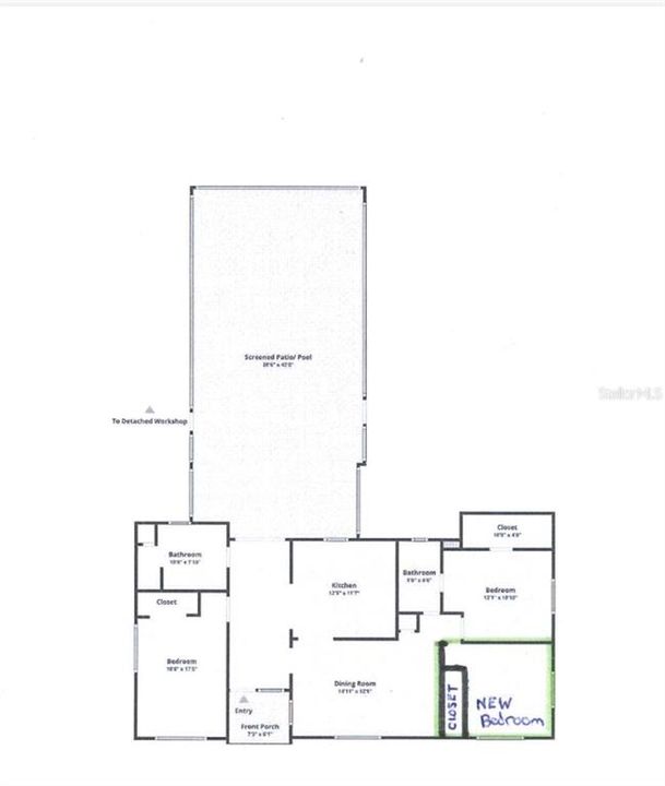 合同活跃: $319,999 (2 贝兹, 2 浴室, 1158 平方英尺)