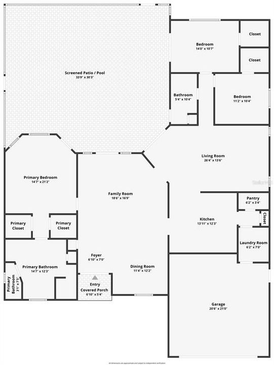 Activo con contrato: $409,000 (3 camas, 2 baños, 2174 Pies cuadrados)