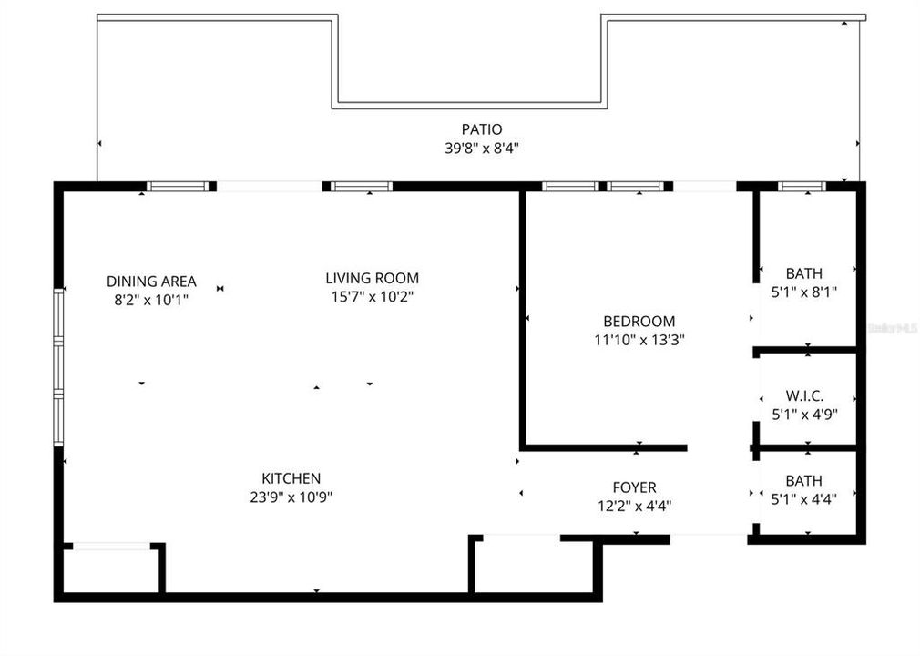 For Rent: $1,450 (1 beds, 1 baths, 997 Square Feet)
