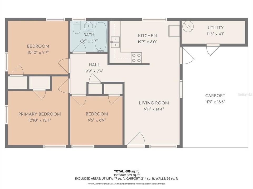 Active With Contract: $175,000 (2 beds, 1 baths, 850 Square Feet)