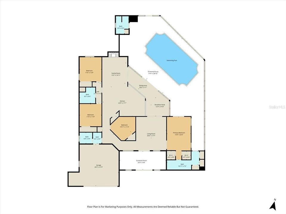 Active With Contract: $359,000 (3 beds, 3 baths, 2517 Square Feet)