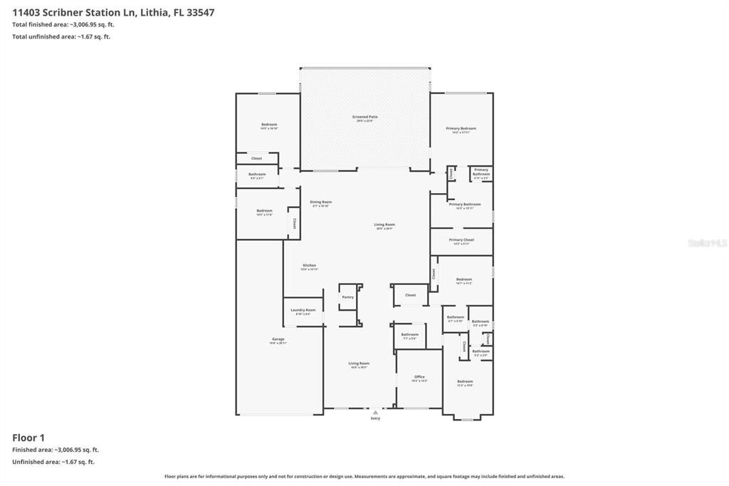 Active With Contract: $585,000 (5 beds, 3 baths, 3228 Square Feet)