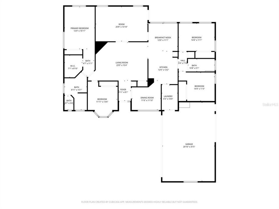 На продажу: $420,000 (4 спален, 2 ванн, 2010 Квадратных фут)