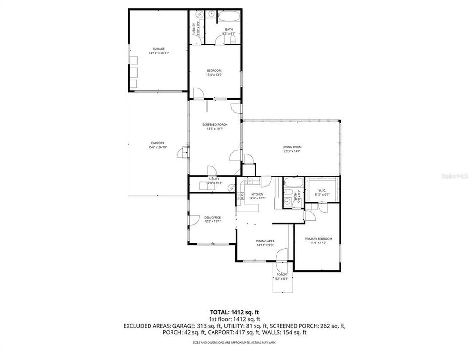 На продажу: $299,999 (2 спален, 2 ванн, 1640 Квадратных фут)