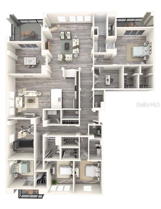En Renta: $8,500 (4 camas, 3 baños, 3657 Pies cuadrados)