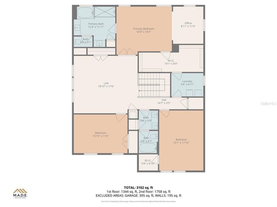 En Venta: $550,000 (4 camas, 3 baños, 3313 Pies cuadrados)