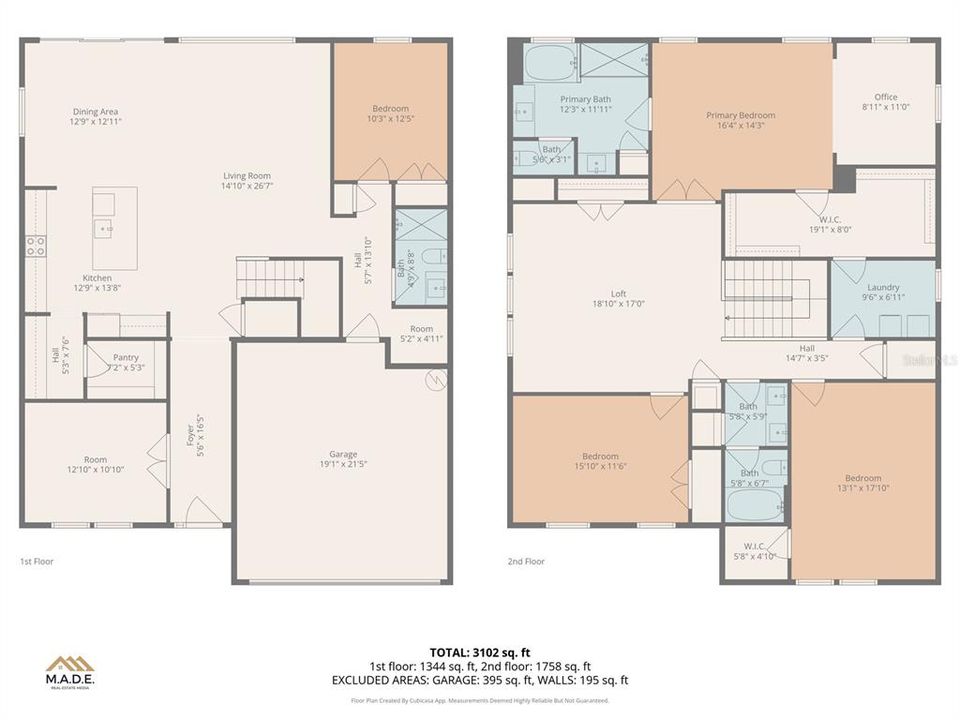 En Venta: $550,000 (4 camas, 3 baños, 3313 Pies cuadrados)