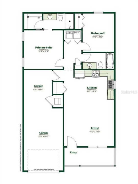 For Sale: $262,500 (2 beds, 2 baths, 946 Square Feet)