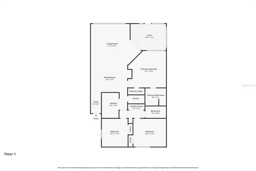 For Sale: $250,000 (3 beds, 2 baths, 1447 Square Feet)