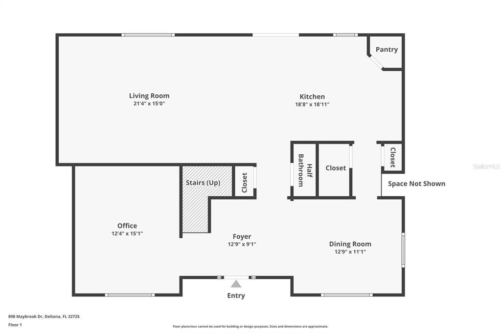 На продажу: $399,990 (5 спален, 2 ванн, 2892 Квадратных фут)