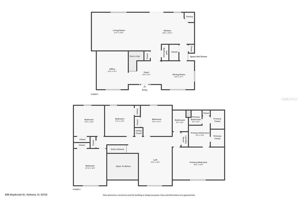 На продажу: $399,990 (5 спален, 2 ванн, 2892 Квадратных фут)