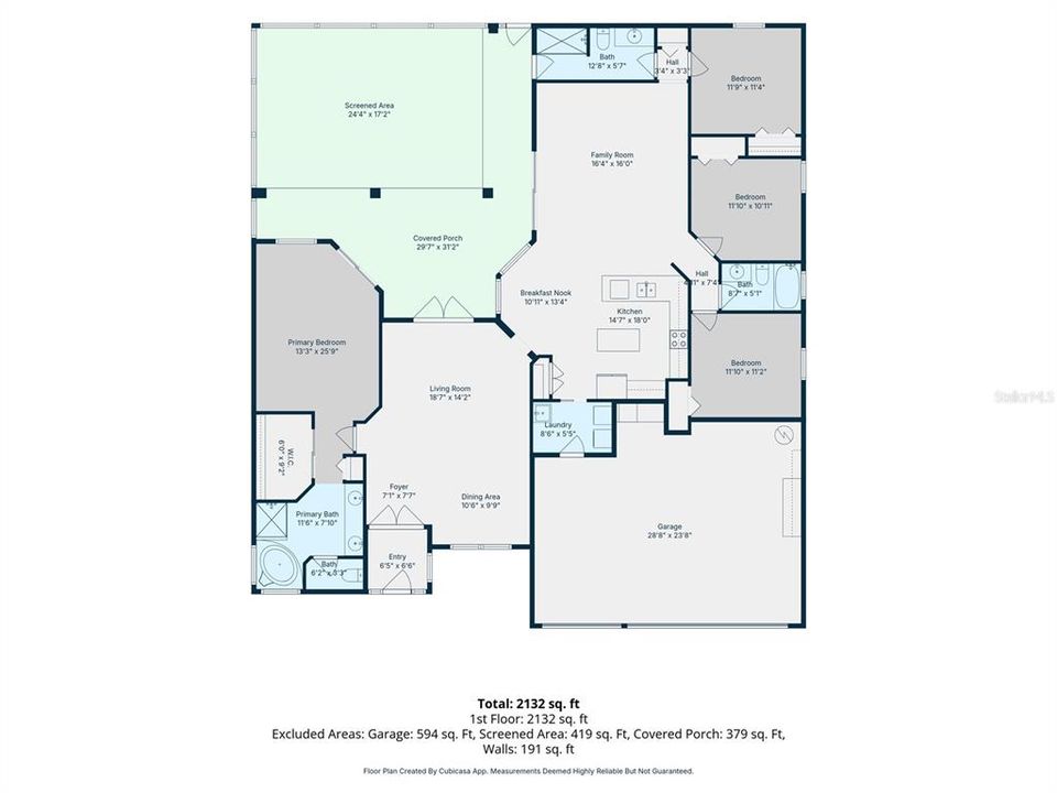 For Sale: $494,900 (4 beds, 3 baths, 2205 Square Feet)