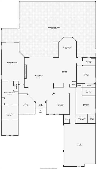 En Venta: $1,350,000 (3 camas, 3 baños, 3611 Pies cuadrados)
