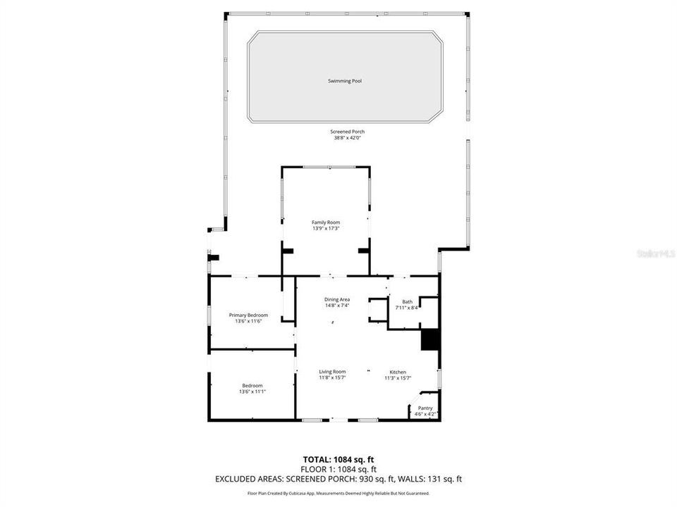 For Sale: $265,000 (2 beds, 1 baths, 1200 Square Feet)