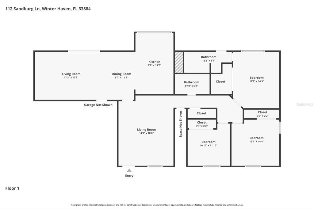 Active With Contract: $185,000 (3 beds, 2 baths, 1436 Square Feet)