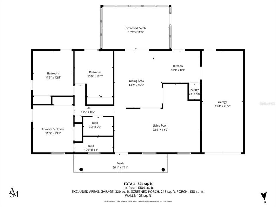 Active With Contract: $236,900 (3 beds, 2 baths, 1334 Square Feet)