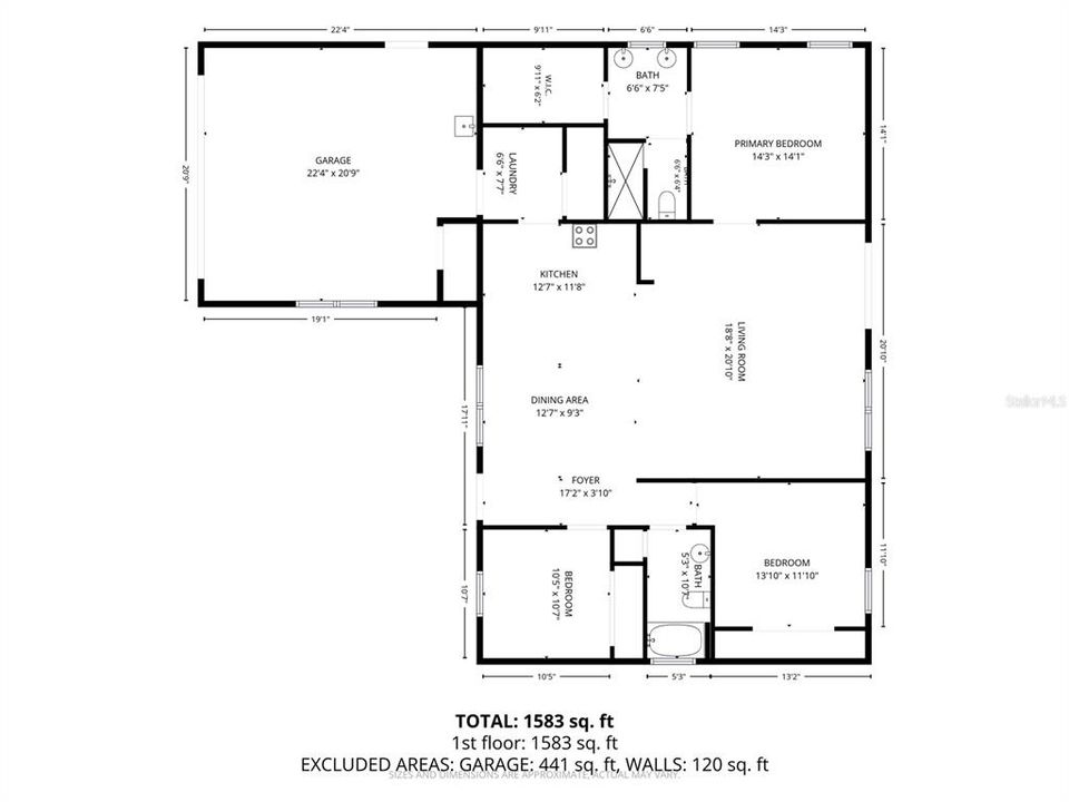 Activo con contrato: $230,000 (3 camas, 2 baños, 1632 Pies cuadrados)