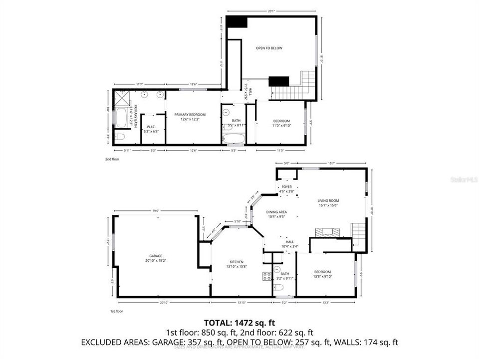 На продажу: $289,900 (3 спален, 2 ванн, 1446 Квадратных фут)