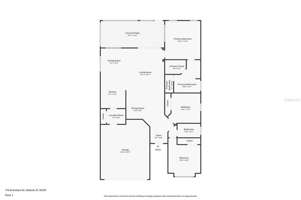 На продажу: $299,900 (3 спален, 2 ванн, 1687 Квадратных фут)