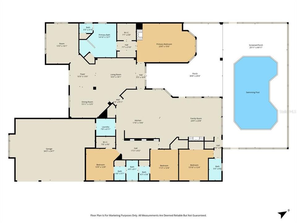 For Sale: $749,000 (4 beds, 3 baths, 3606 Square Feet)