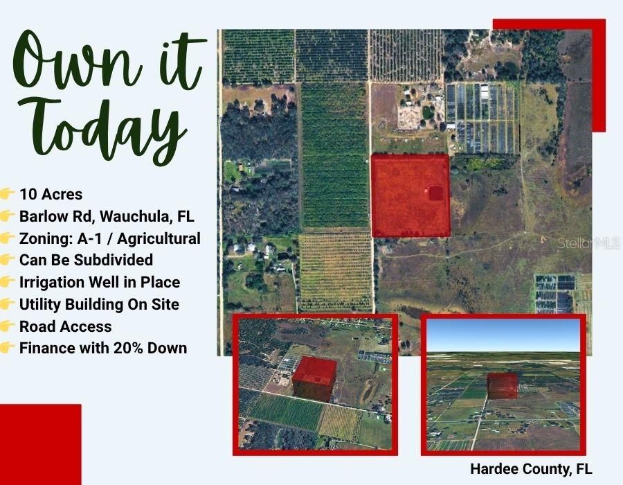 待售: $229,900 (10.00 acres)