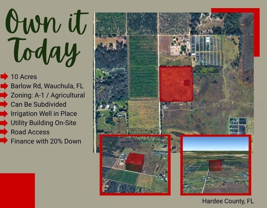 待售: $229,900 (10.00 acres)