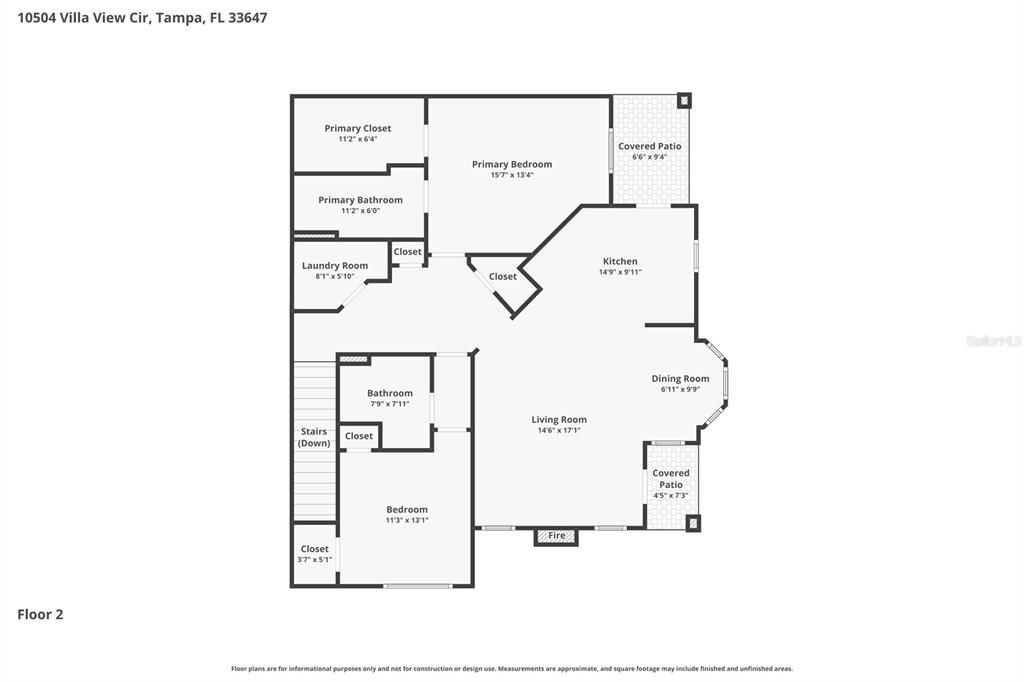 En Venta: $174,000 (2 camas, 2 baños, 1353 Pies cuadrados)