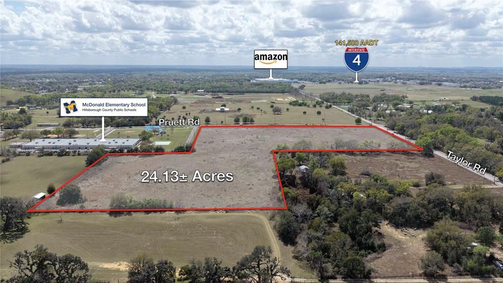 合同活跃: $1,900,000 (24.13 acres)