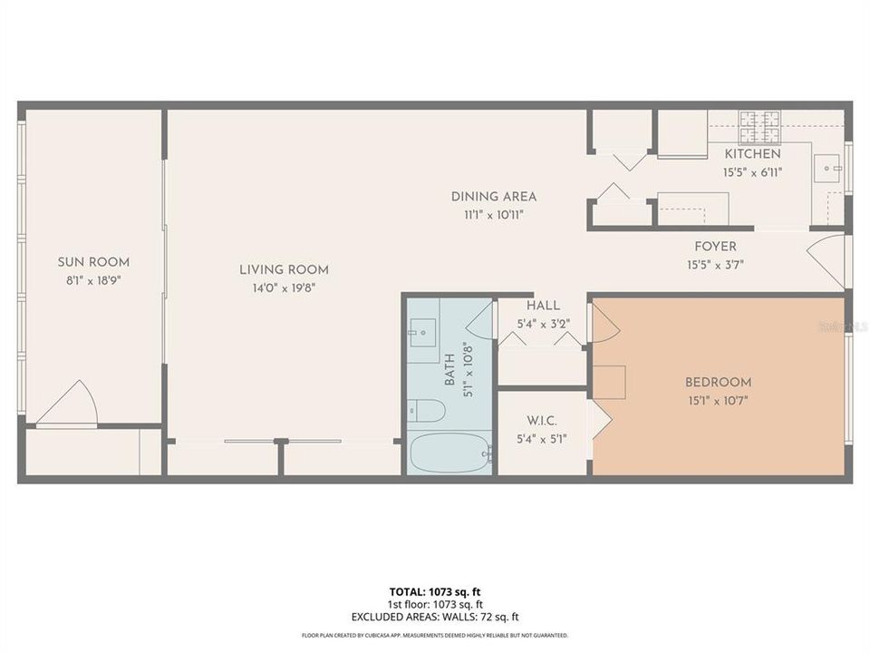 For Sale: $159,900 (1 beds, 1 baths, 1060 Square Feet)