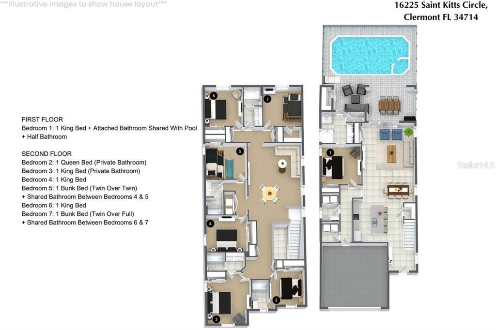 En Venta: $919,000 (7 camas, 5 baños, 3286 Pies cuadrados)