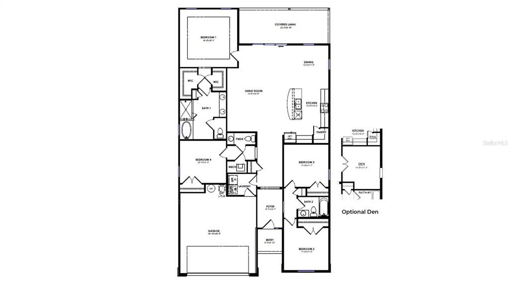 Activo con contrato: $362,990 (4 camas, 2 baños, 1982 Pies cuadrados)