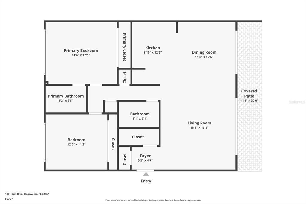 Active With Contract: $550,000 (2 beds, 2 baths, 1118 Square Feet)