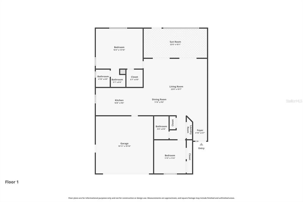For Sale: $159,000 (2 beds, 2 baths, 1516 Square Feet)