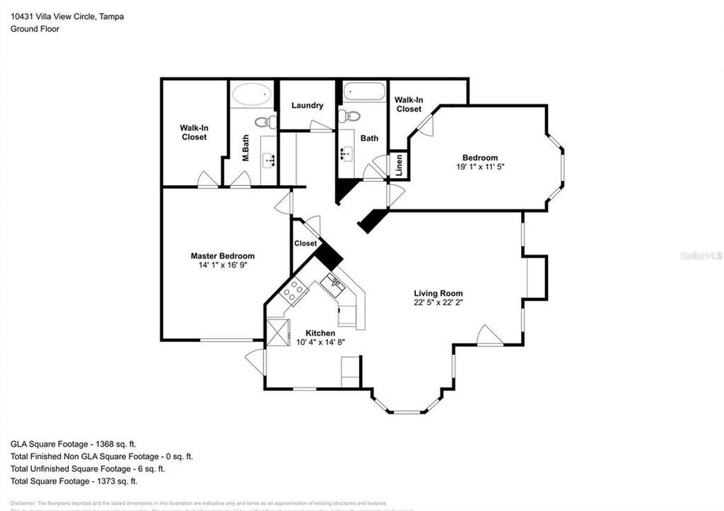 For Sale: $187,000 (2 beds, 2 baths, 1368 Square Feet)