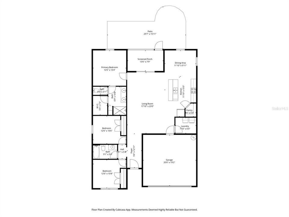En Venta: $295,000 (3 camas, 2 baños, 1551 Pies cuadrados)