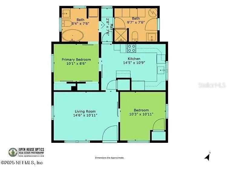 待售: $419,999 (2 贝兹, 2 浴室, 745 平方英尺)