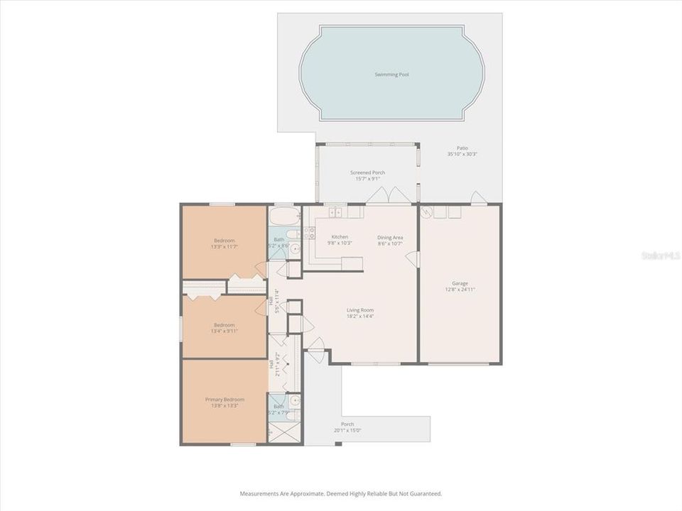 Active With Contract: $383,000 (3 beds, 2 baths, 1266 Square Feet)