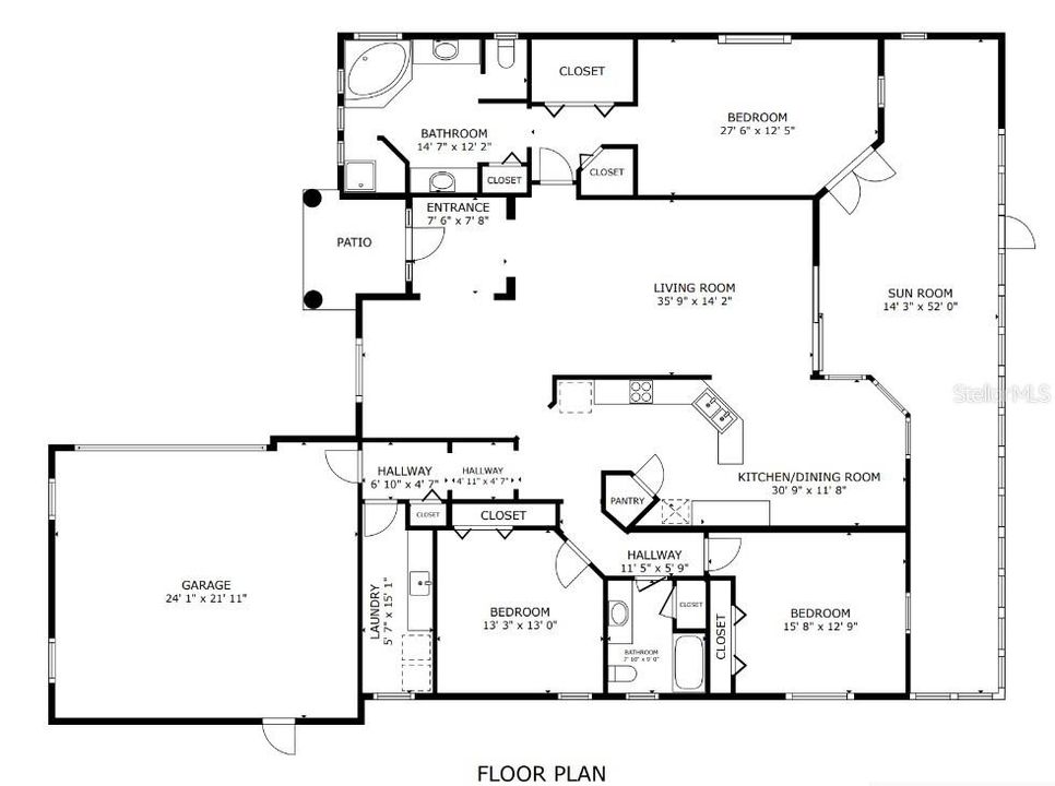 Под контрактом: $599,900 (3 спален, 2 ванн, 2202 Квадратных фут)