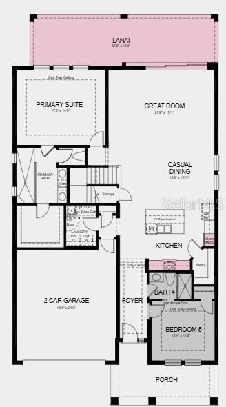 Active With Contract: $535,920 (5 beds, 4 baths, 3053 Square Feet)