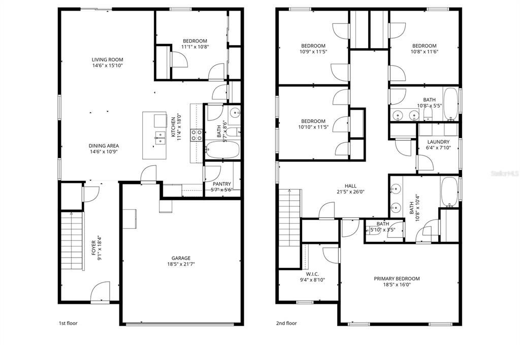 Active With Contract: $359,000 (5 beds, 3 baths, 2528 Square Feet)