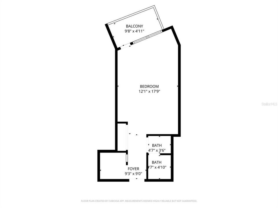 For Sale: $125,000 (1 beds, 1 baths, 343 Square Feet)