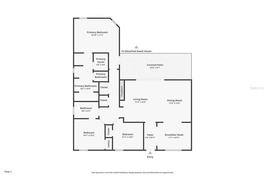 Под контрактом: $940,000 (4 спален, 3 ванн, 1832 Квадратных фут)