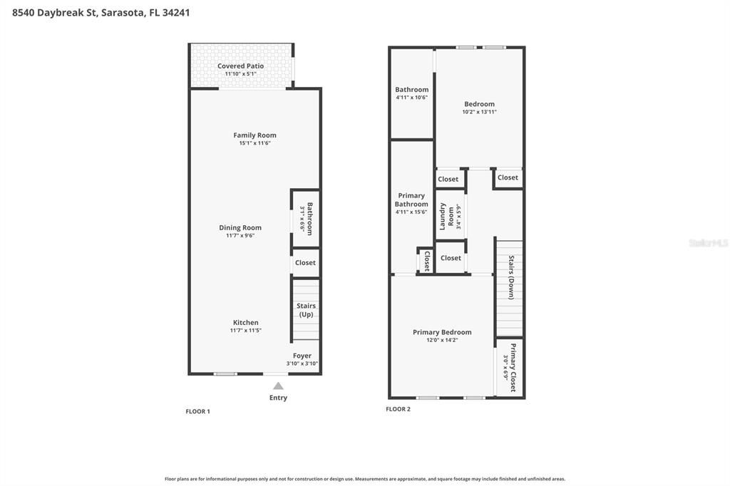 En Venta: $249,000 (2 camas, 2 baños, 1238 Pies cuadrados)