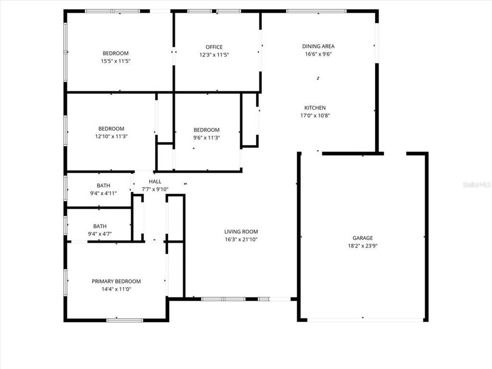 Activo con contrato: $599,900 (4 camas, 2 baños, 1789 Pies cuadrados)